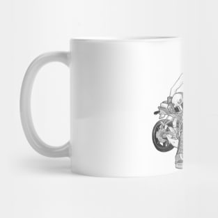 akira ducati Mug